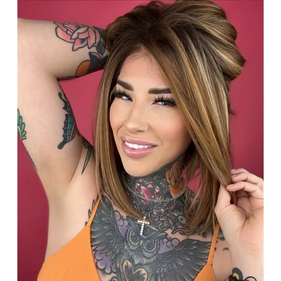 Rebel Gypsy “Celebrate the day” full handtied premium synthetic wig New